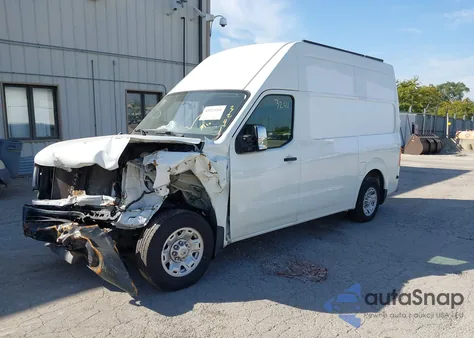 2019 Nissan Nv Cargo Nv2500 Hd Sv V8 from USA, damaged, VIN 1N6AF0LY9KN807060